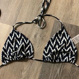 Gap Body Triangle String Bikini NWOT chevron print